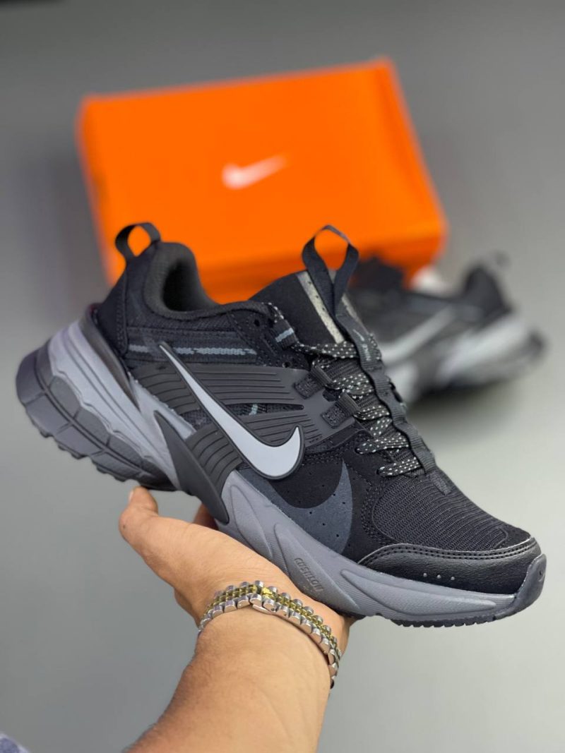 کتونی نایک وی تو کی v2k مشکی طوسی Nike v2k Black Gray