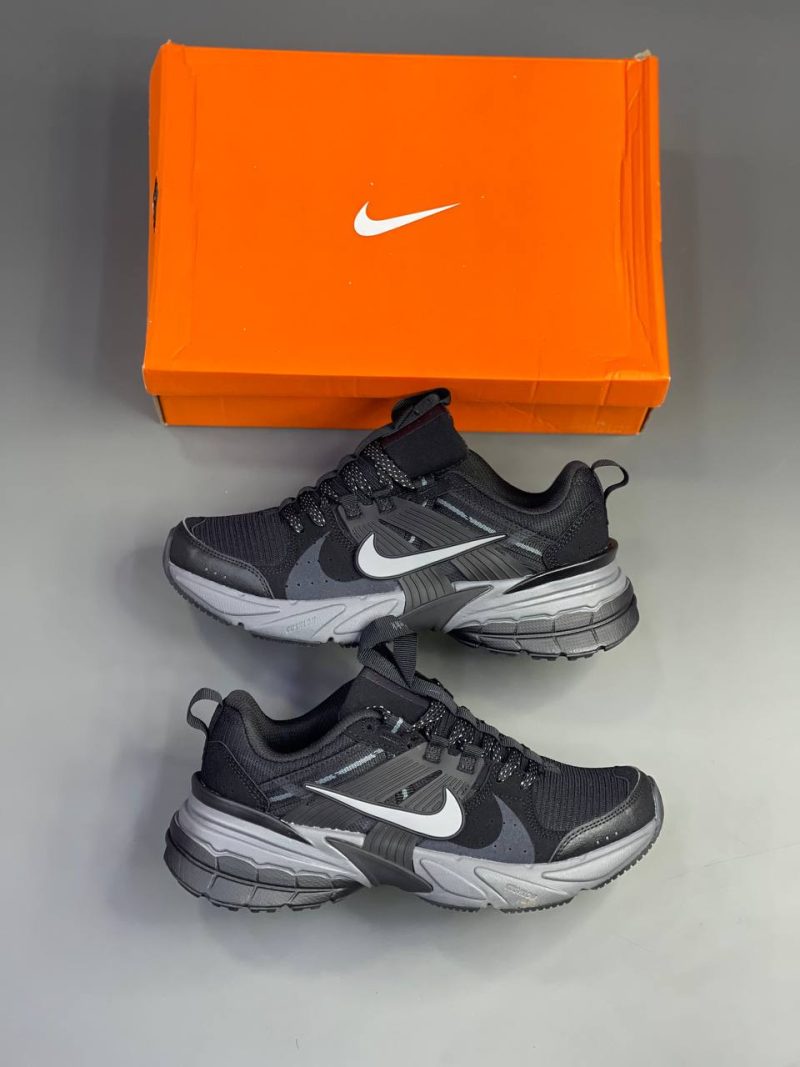 کتونی نایک وی تو کی v2k مشکی طوسی Nike v2k Black Gray