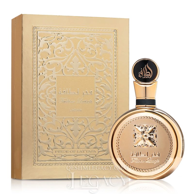 ادوپرفیوم فخر گلد اکستریت لطافه Fakhar Gold Extrait Lattafa
