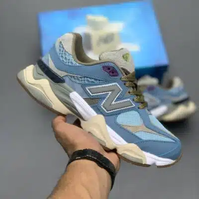 کتونی نیوبالانس ۹۰۶۰ آبی بودگا New Balance 9060 Bodega Blue