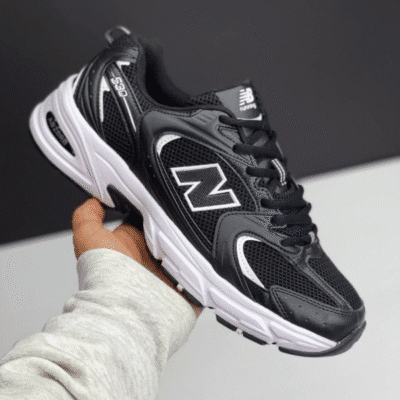 کتونی نیوبالانس 530 مشکی سفید New Balance 530 Black White