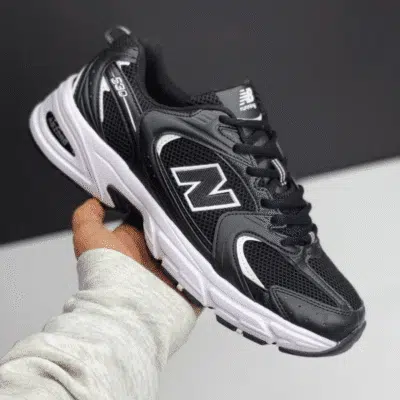 کتونی نیوبالانس 530 مشکی سفید New Balance 530 Black White