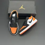کفش نایک ایر جردن وان لو نارنجی Nike Air Jordan 1 Low Orange