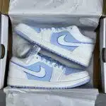 کفش نایک ایر جردن وان لو آبی یخی Nike Air Jordan 1 Low Ice Blue