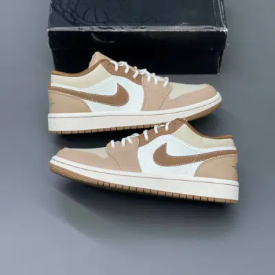 کفش نایک ایر جردن وان لو SB همپ اوت میل Nike Air Jordan 1 Low SB Hemp Oatmeal