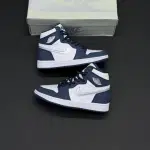 کفش نایک ایر جردن وان ساقدار رترو سرمه‌ای Nike Air Jordan 1 Retro High Navy