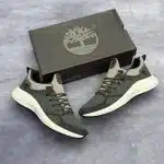 کفش تیمبرلند سبز مردانه Timberland Green Knit Sneaker