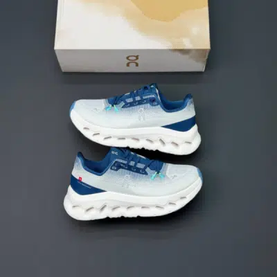 کفش آن رانینگ QC Cloudtilt سفید آبی On Running QC Cloudtilt White Blue