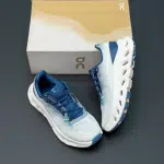 کفش آن رانینگ QC Cloudtilt سفید آبی On Running QC Cloudtilt White Blue