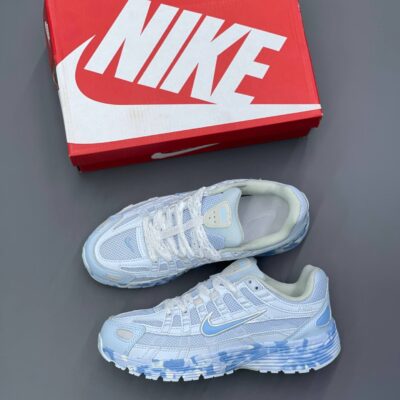کفش نایک پی ۶۰۰۰ سفید آبی آسمانی Nike P-6000 White Light Blue