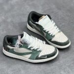 کفش نایک ایر جردن وان لو تراویس اسکات گوچی Nike Air Jordan 1 Low Travis Scott Gucci
