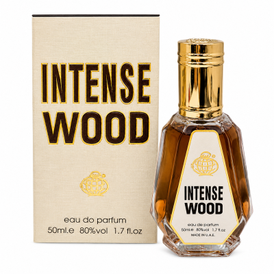 ادکلن 50 میل اینتنس وود فرگرانس ورد Intense Wood Fragrance World