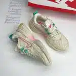کفش نایک وی تو کی ران کرم صورتی Nike V2K Run Beige Pink