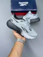 کفش ریباک طوسی سفید مشکی Reebok Grey White Black