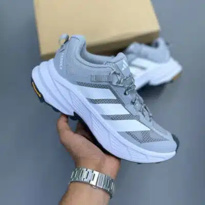 کفش آدیداس ترکس طوسی سفید Adidas Terrex Grey White