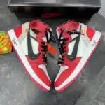 کفش نایک ایر جردن وان ساقدار آف وایت شیکاگو Nike Air Jordan 1 High Off-White Chicago