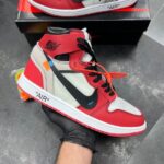 کفش نایک ایر جردن وان ساقدار آف وایت شیکاگو Nike Air Jordan 1 High Off-White Chicago