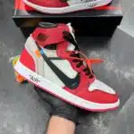 کفش نایک ایر جردن وان ساقدار آف وایت شیکاگو Nike Air Jordan 1 High Off-White Chicago