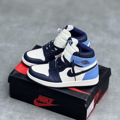 کفش نایک ایر جردن وان ساقدار ناپولی Nike Air Jordan 1 High Napoli
