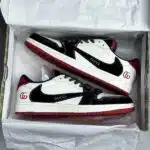 کفش نایک ایر جردن وان لو تراویس اسکات گوچی Nike Air Jordan 1 Low Travis Scott Gucci