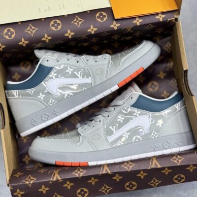 کفش نایک جردن وان لو لویی ویتون Nike Air Jordan 1 Low Louis Vuitton