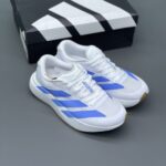 کفش آدیداس آدیزیرو ایو اس ال سفید آبی Adidas Adizero Evo SL White Blue