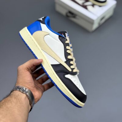 کفش نایک ایر جردن وان لو تراویس فرگمنت Nike Air Jordan 1 Low Travis Scott Fragment